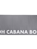 Creative Brands *Grey Cabana Boy Quick Dry Beach Towel Creative-Design