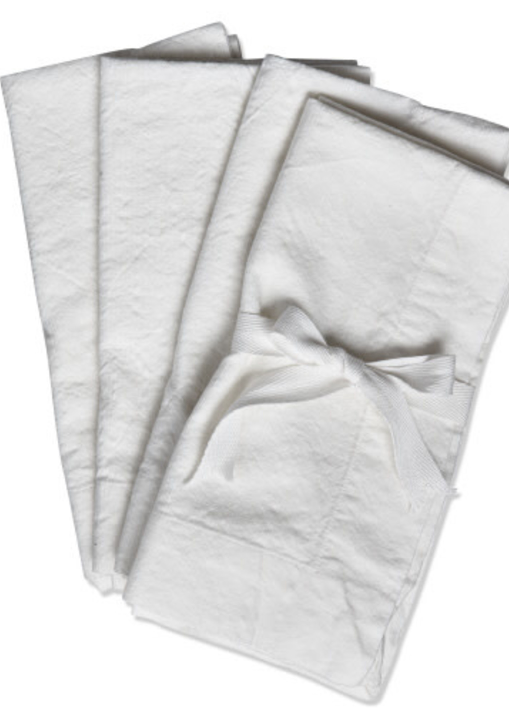 Tag *s/4 White Slub Napkins Tag-Design