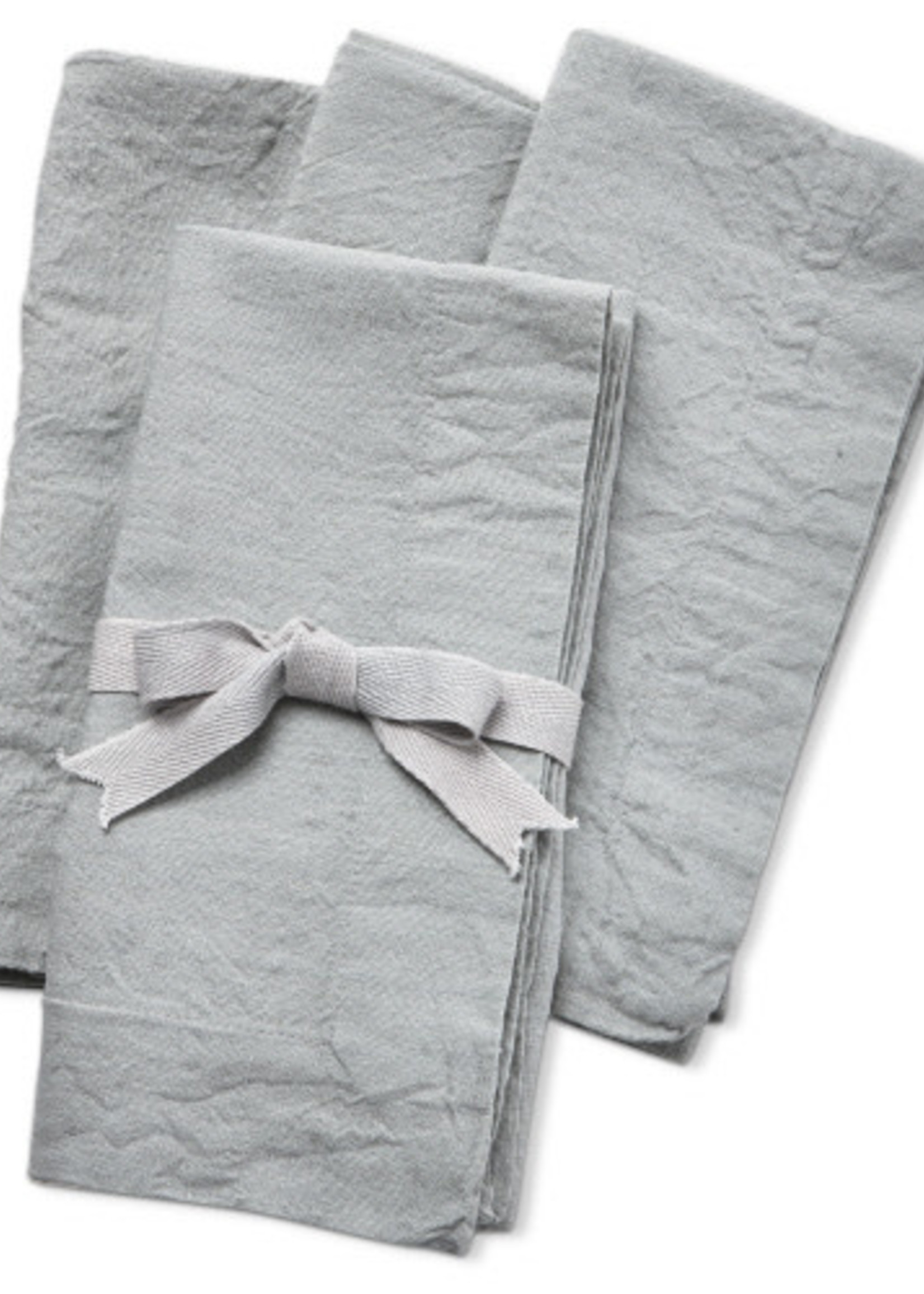 Tag *s/4 Light Gray Slub Napkins Tag-Design