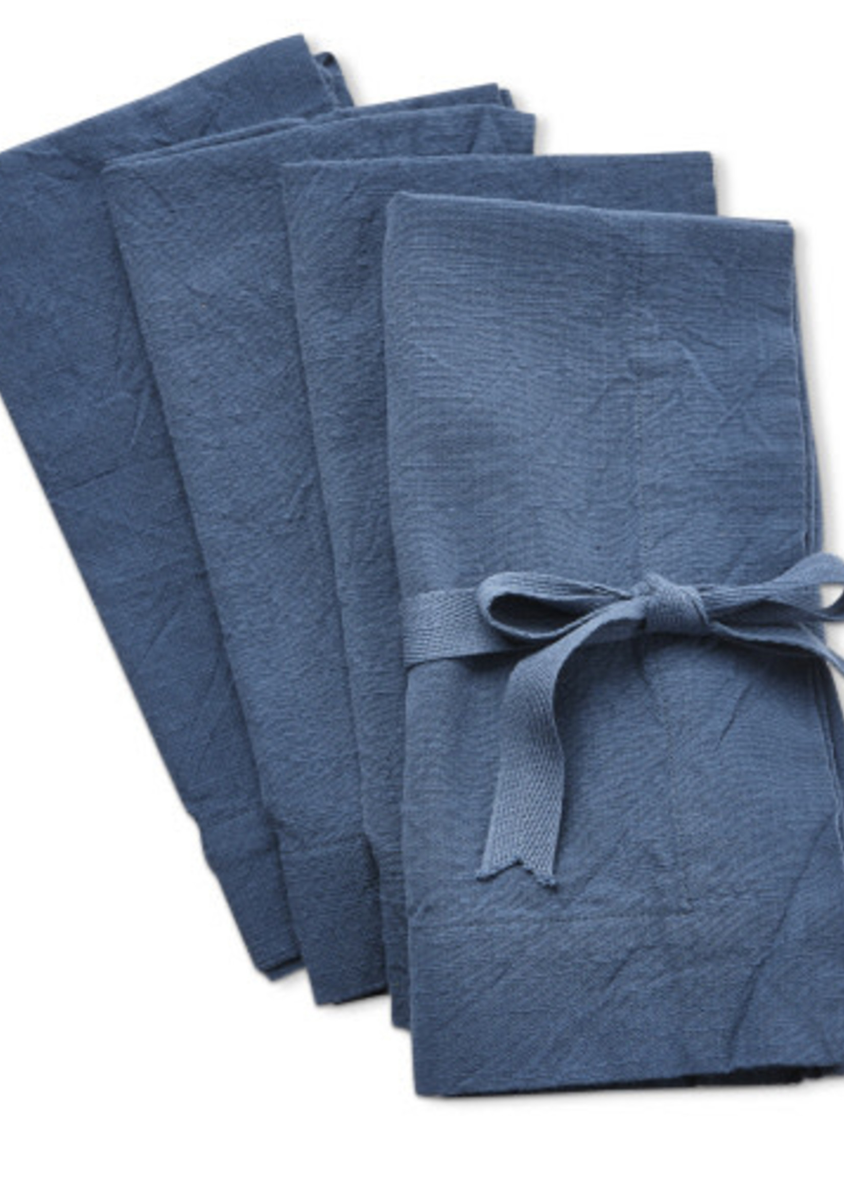 Tag *s/4 Blue Slub Napkins Tag-Design