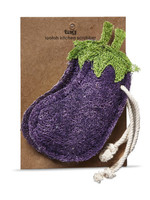 Tag *Purple Eggplant Loofah Scrubber Tag-Design