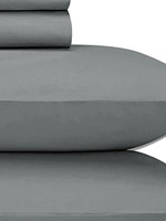 Alamode Home *Twn Dark Grey Jubilee Sheet Set-RJS