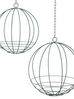 Raz *11" Metal Hanging Orb Raz-Design