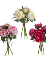 Raz *10" Peony Bundle Raz-Design