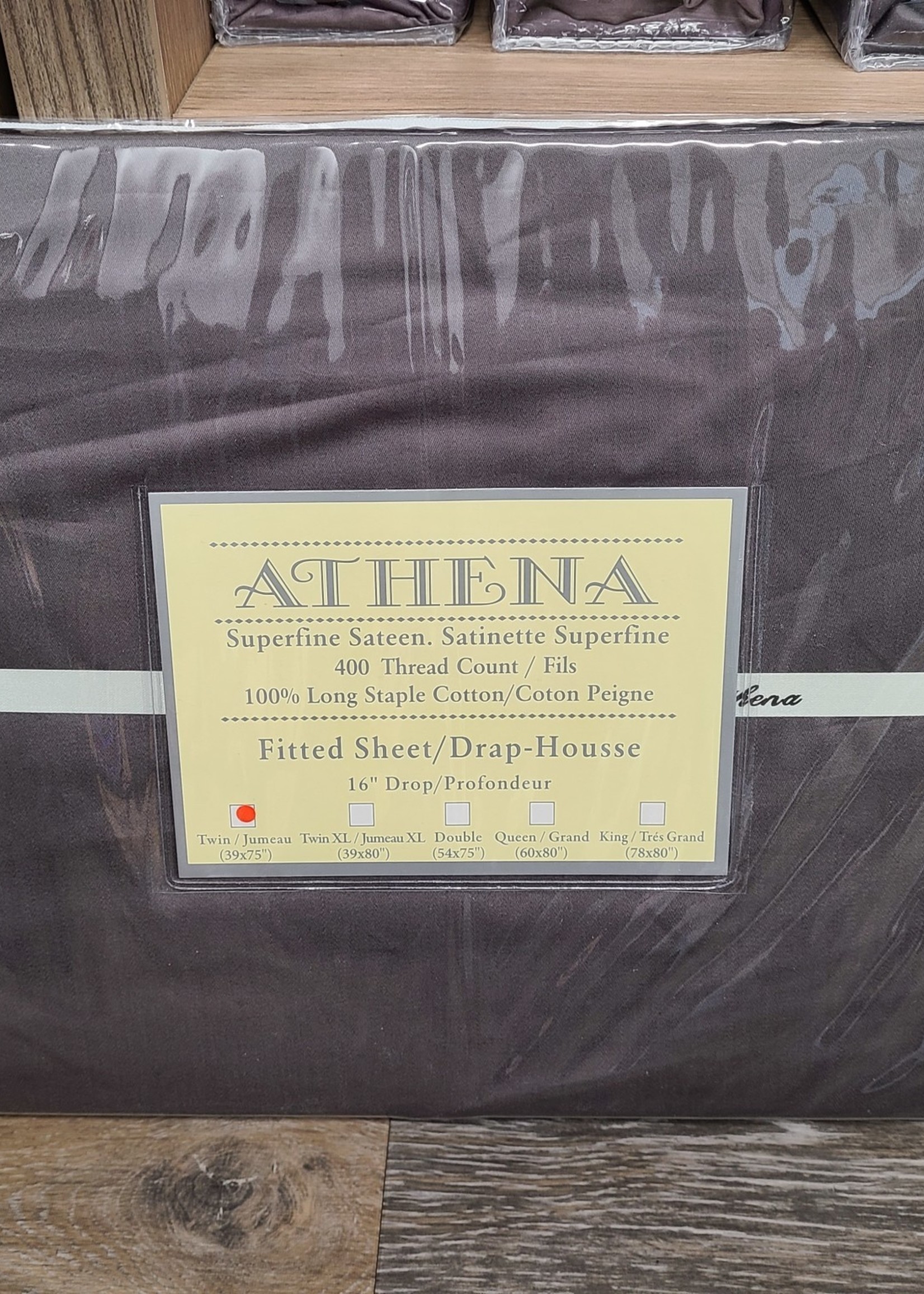 Athena *Twn Grey Fitted Brenda Sheet-Royal Dreams