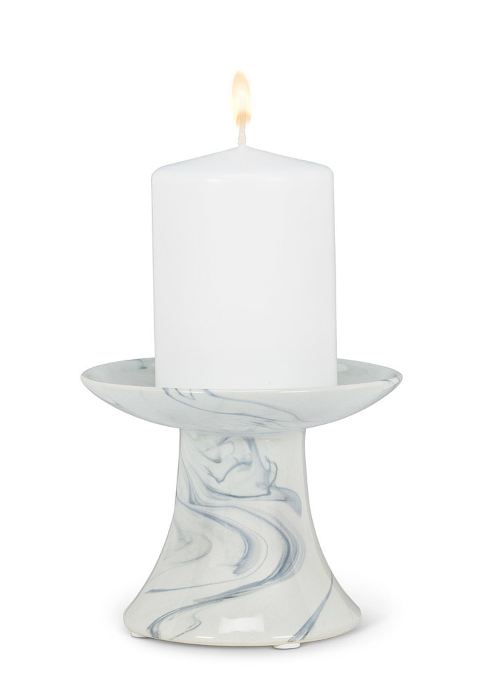 Abbott *3.5" Marble Look Pillar Holder-Abbott