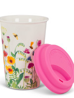 Abbott *12oz Bee Garden Travel Mug-Abbott