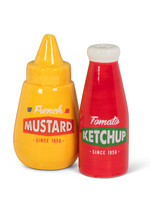 Abbott *Ketchup and Mustard Salt & Pepper-Abbott