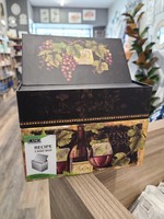 Bella Flor *Gilded Wine Recipe Box-Bella