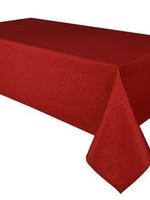 Texstyles Deco 60" Square Red Shimmer Table Cloth-Texstyles