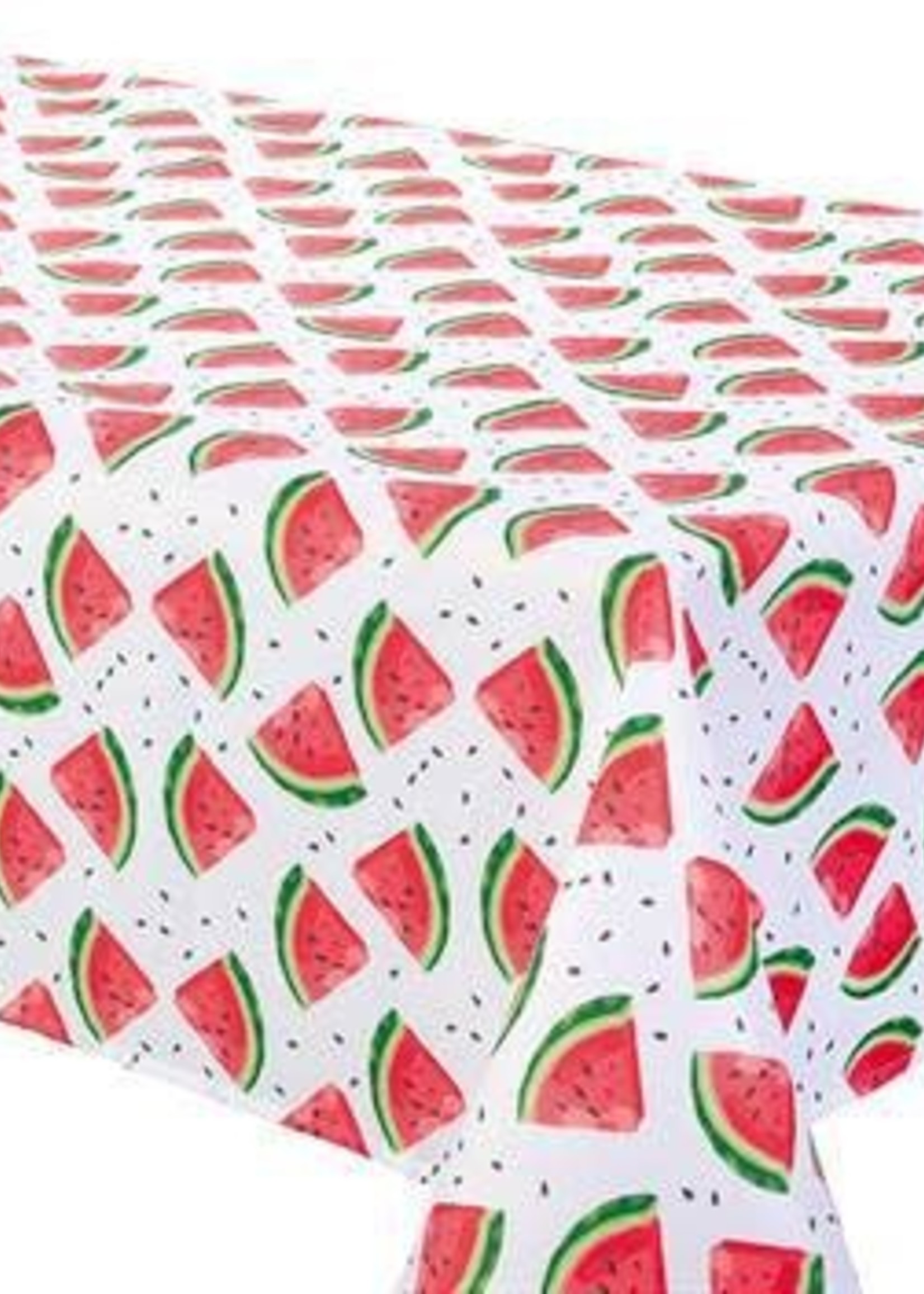 Texstyles Deco *70" Round Watermelon Table Cloth-Texstyles