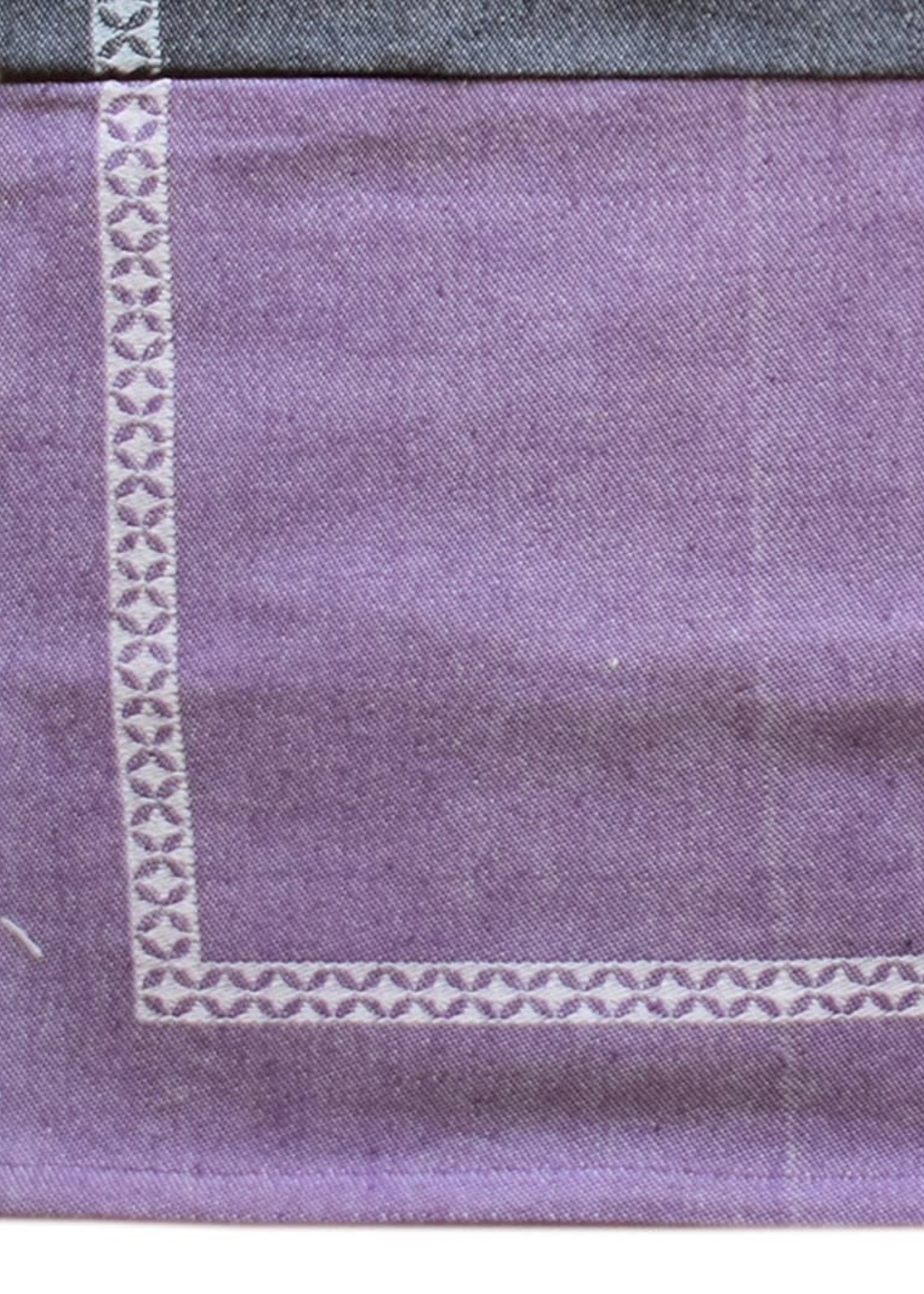 Fabstyles *s/4 Light Purple Napkins w/ White Band-Fabstyles*