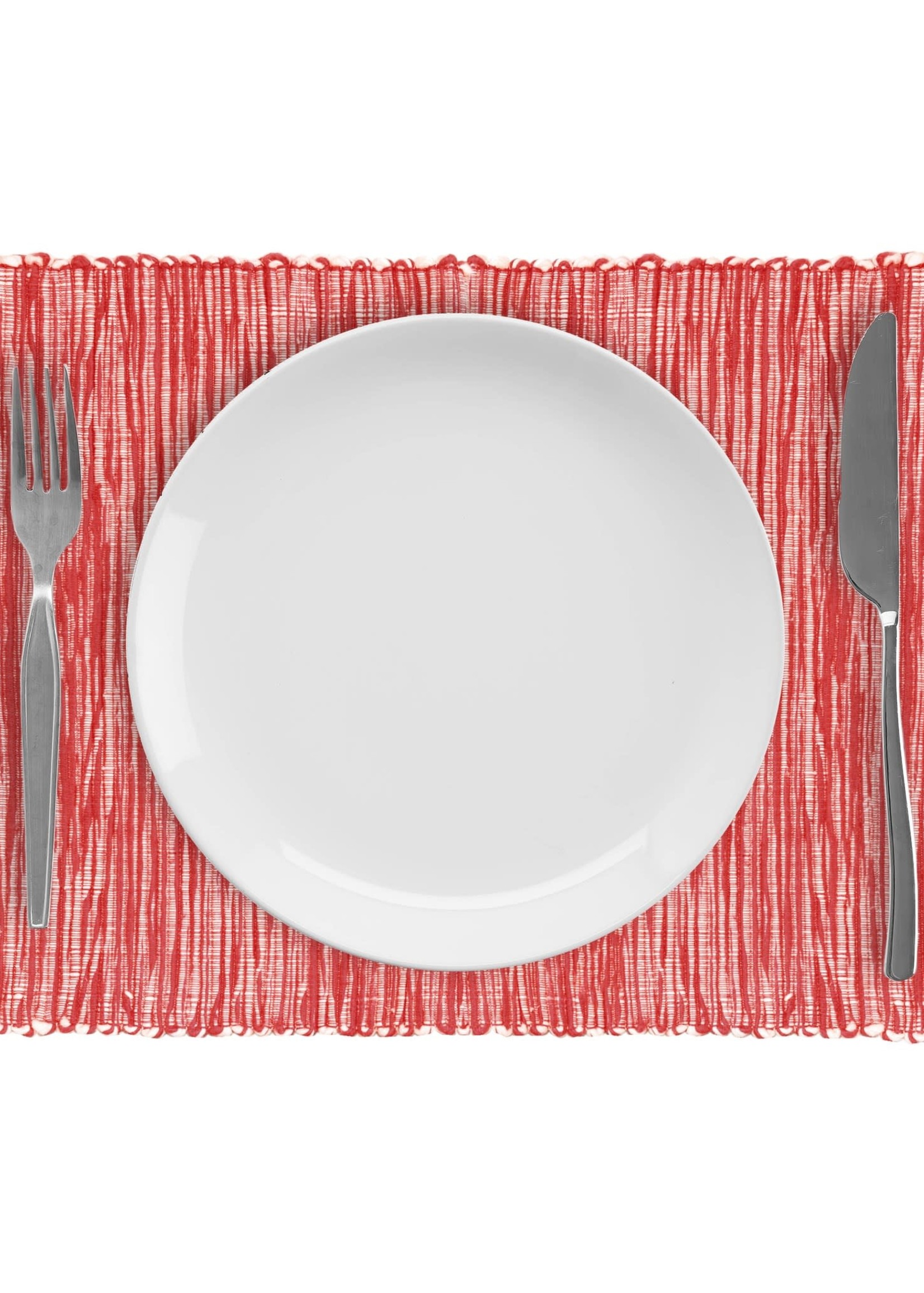 Fabstyles *s/4 Red Shadow Placemats-Fabstyles