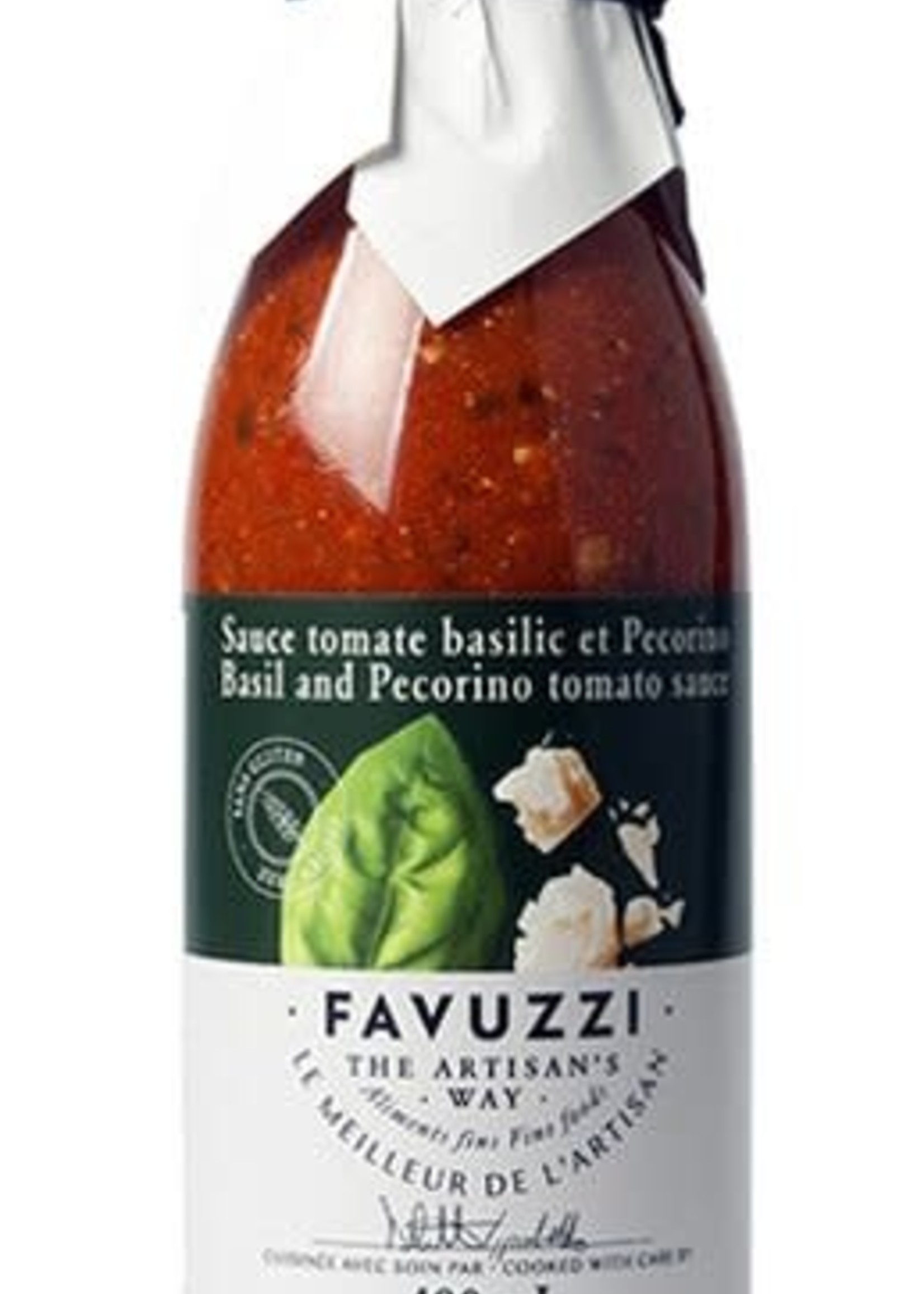 Favuzzi *480ml Basil & Pecorino Sauce-Favuzzi