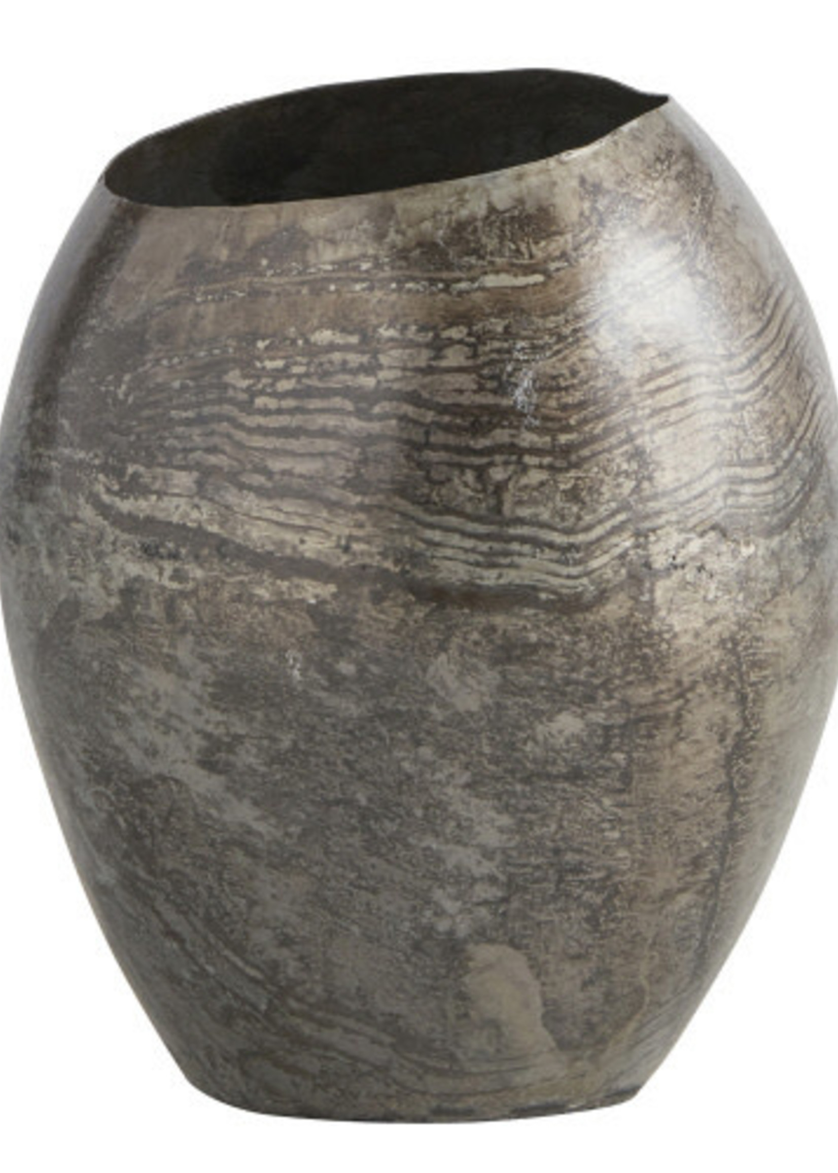 Creative Brands *Grey Metal Vase Creative-Design