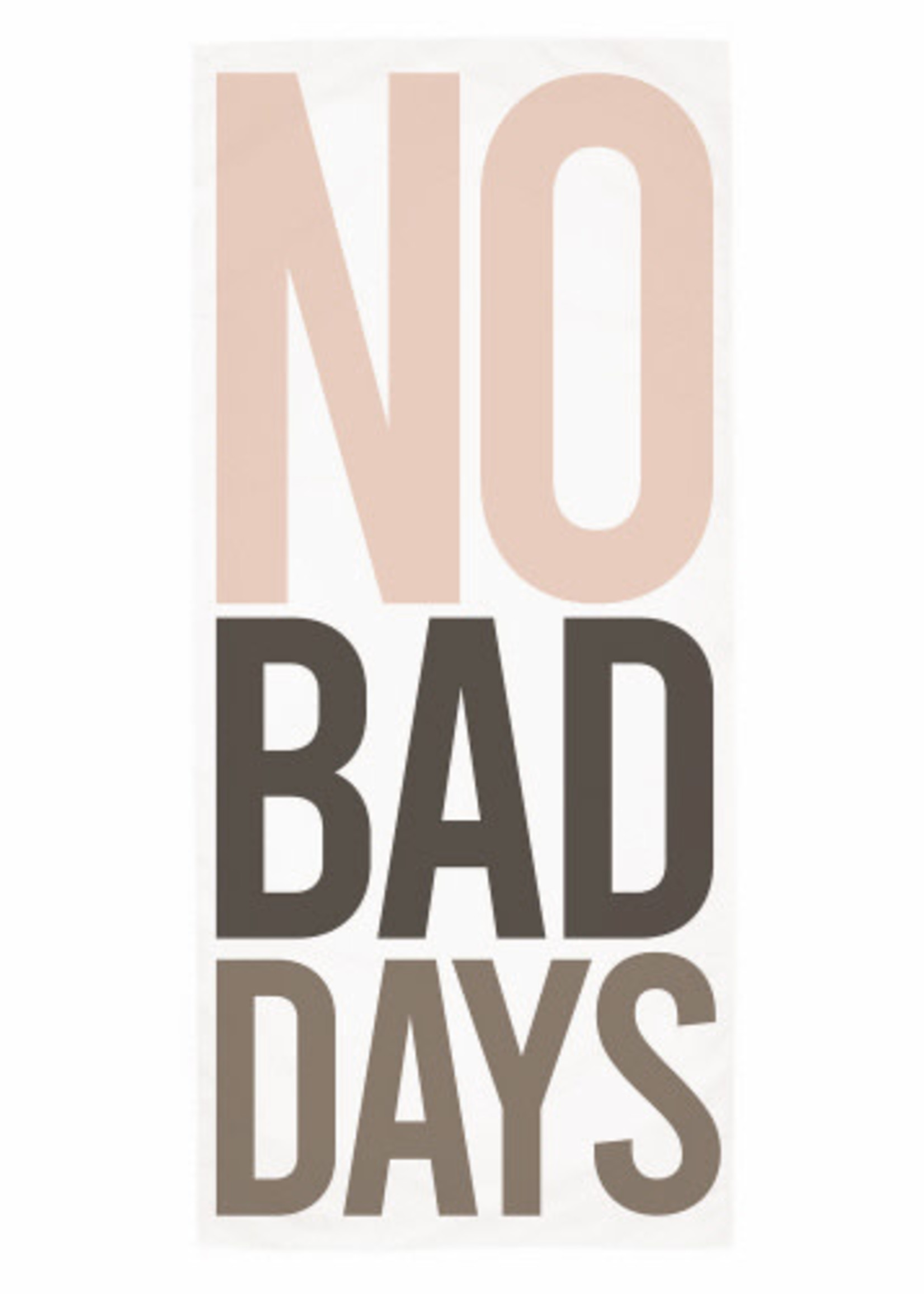 Creative Brands *No Bad Days Quick Dry Towel Creative-Design