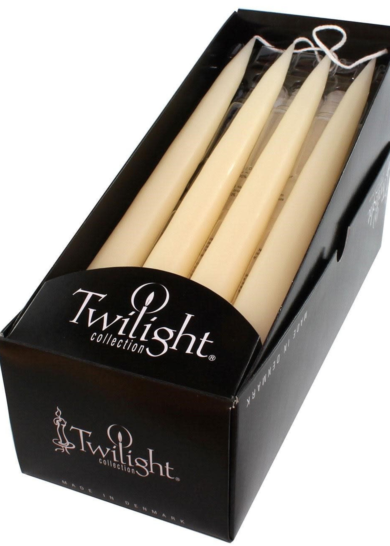 Twilight Collection *pr 25cm Ivory Candles-OCD