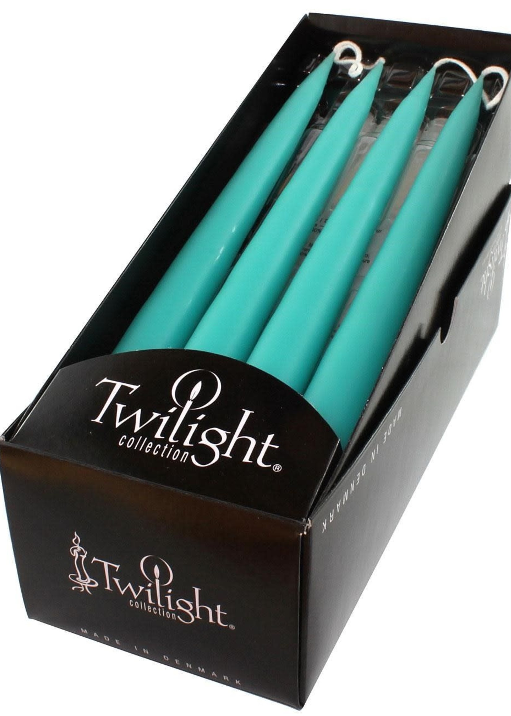 Twilight Collection *pr 25cm Turquoise Candles-OCD