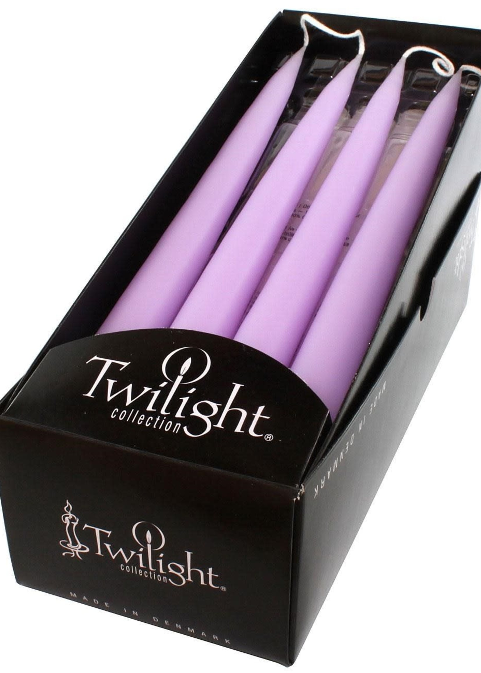 Twilight Collection *pr 25cm Pastel Purple Candles-OCD