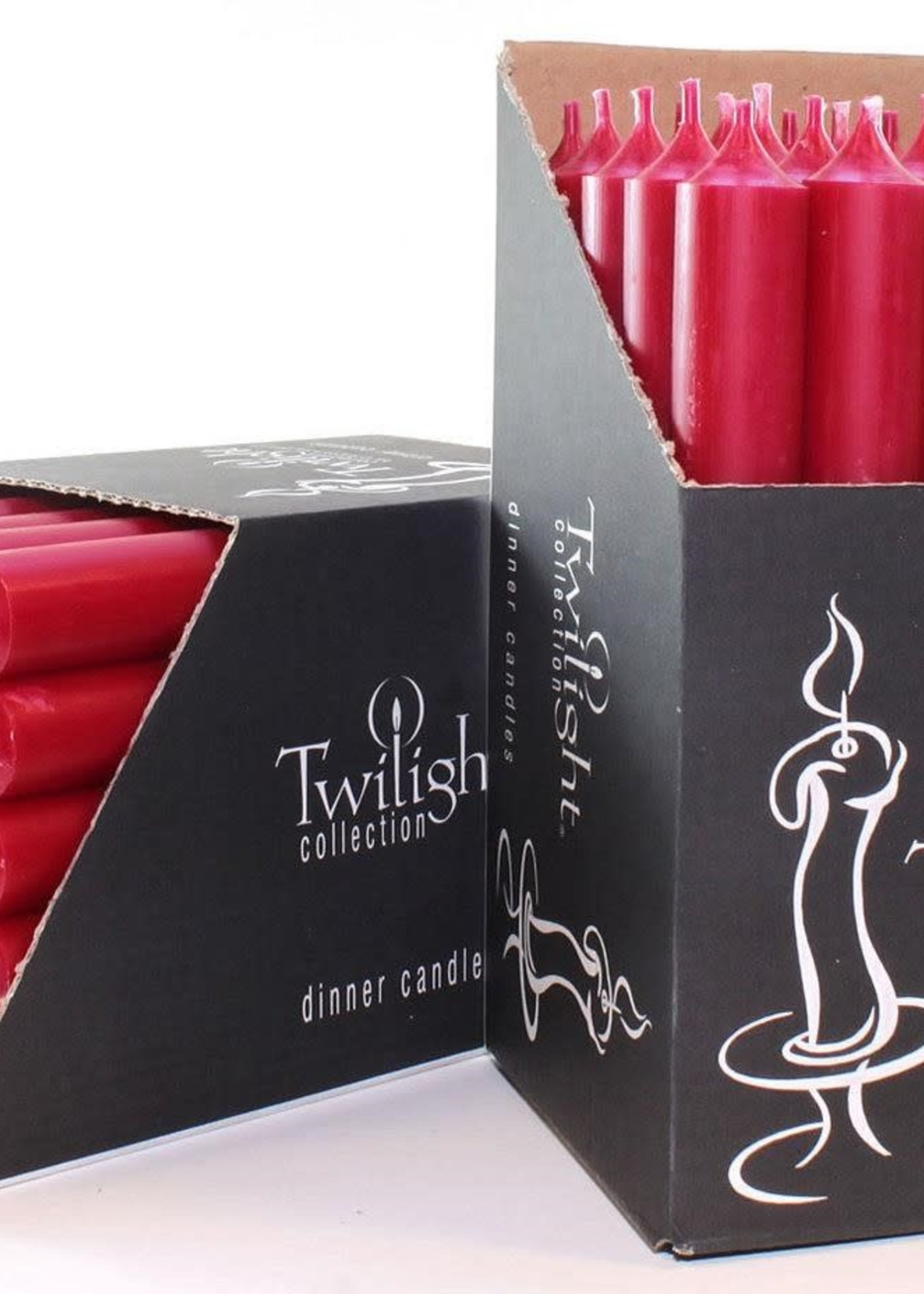 Twilight Collection *7" Cranberry Formal Candle-OCD