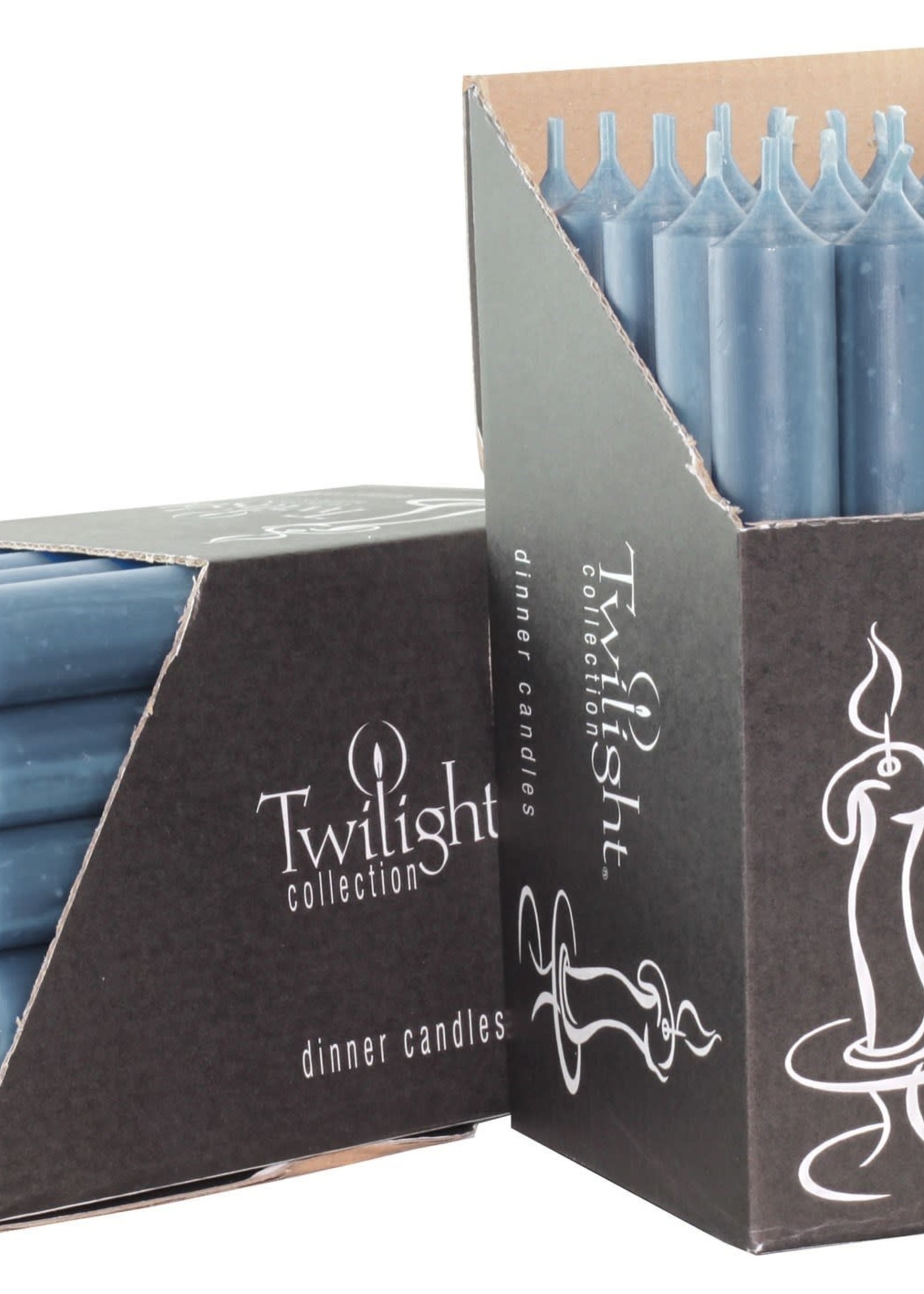 Twilight Collection *7" Blue/Gray Formal Candle-OCD