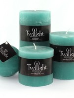 Twilight Collection *3x4" Turquoise Rustic Pillar-OCD