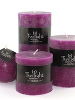 Twilight Collection *3x4" Purple Rustic Pillar-OCD
