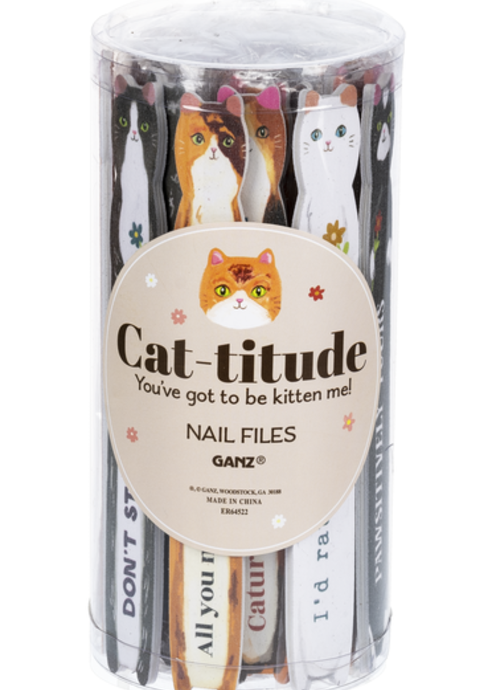 Ganz *Asstd Cat Nail Files-Ganz