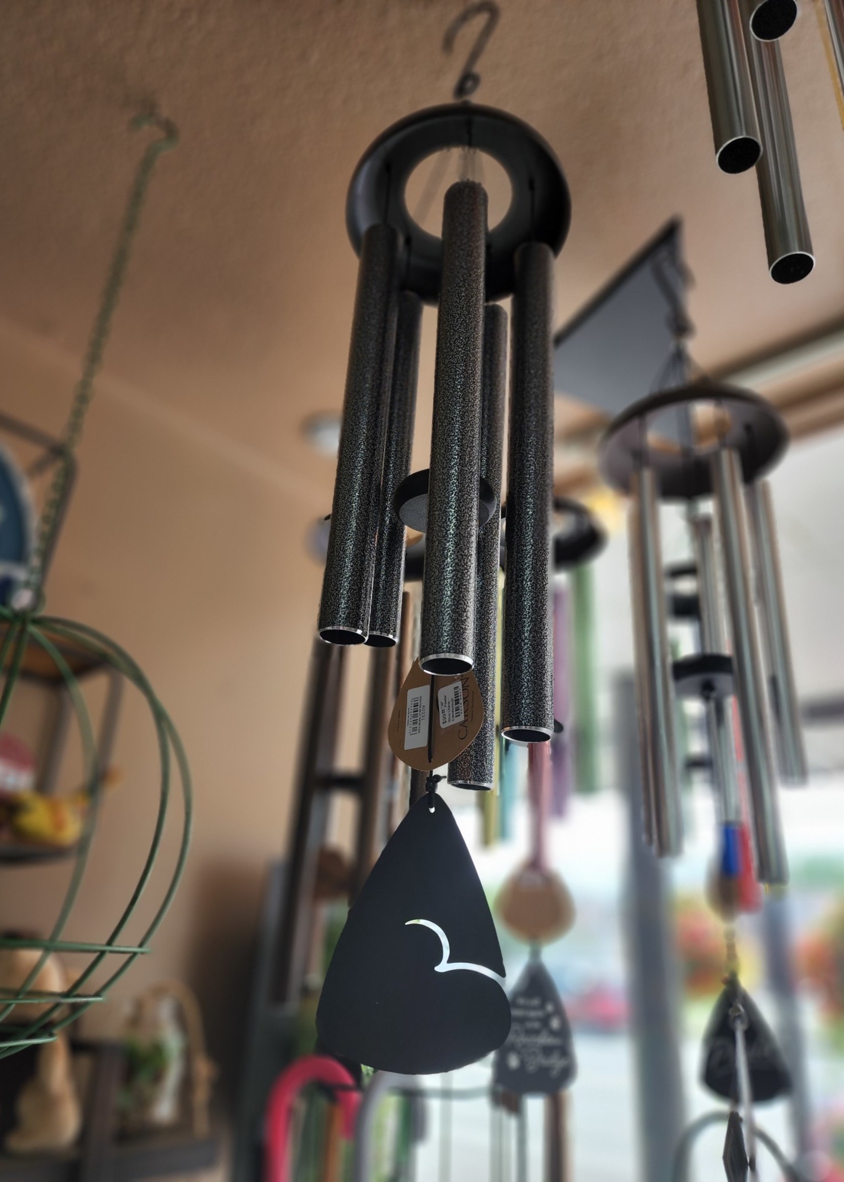 Carson *36" Pewter Wind Chime - Edenborough
