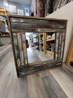 Ganz *14" Reclaimed Wood Mirror-Ganz