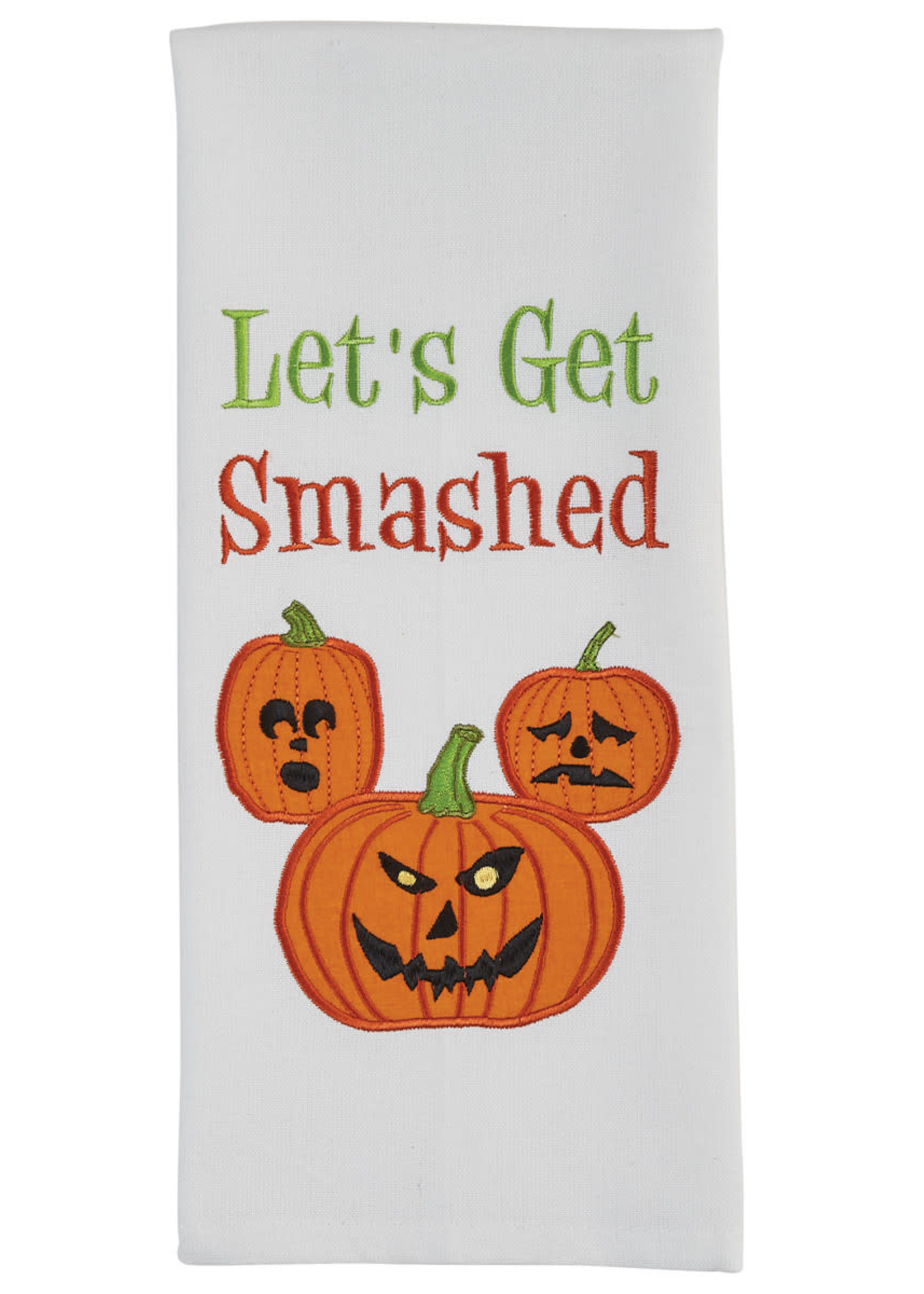 Park Designs *Lets Get Smashed Embroidered Tea Towel-Park Designs