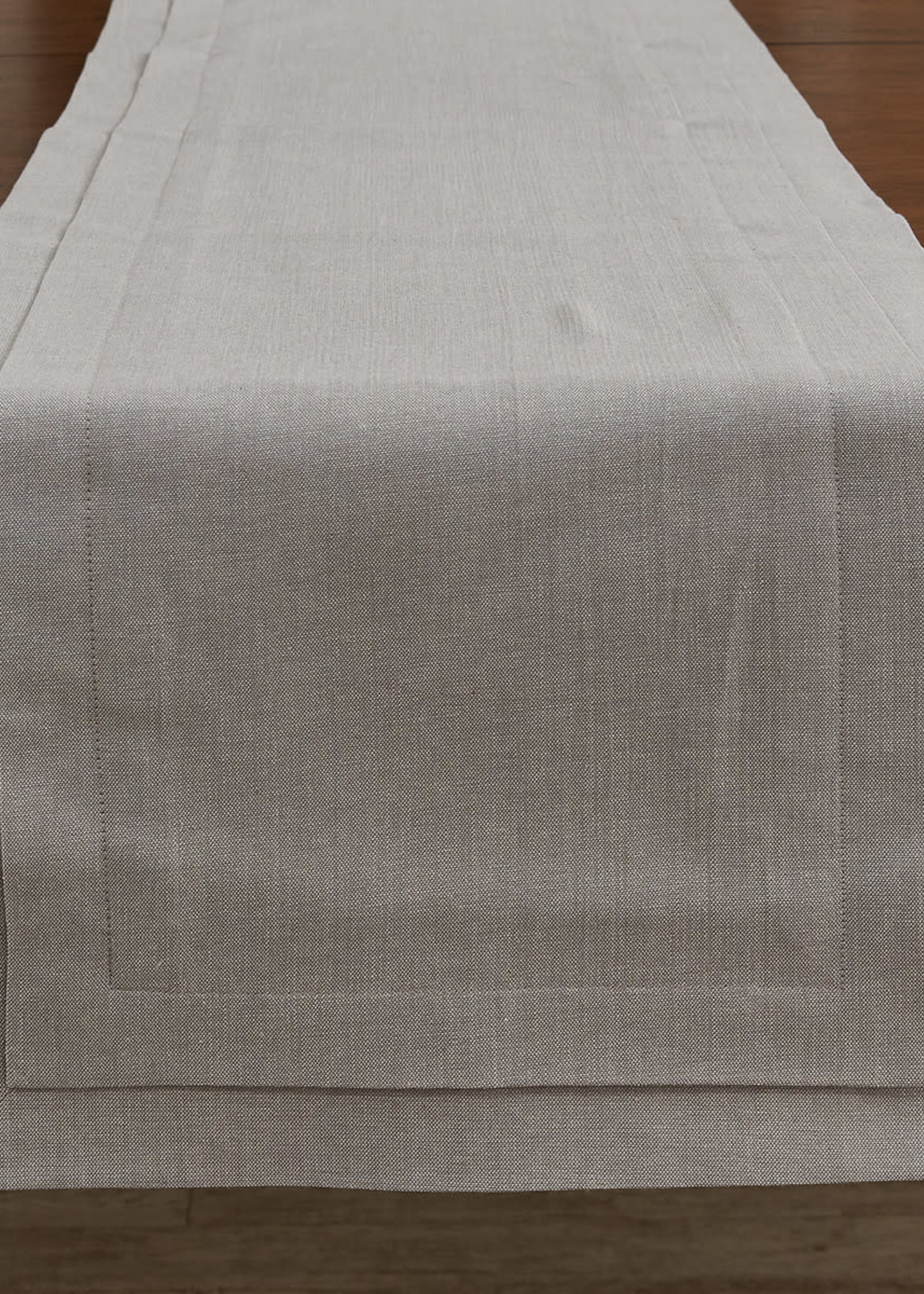 Park Designs *15x72" Grey Tailored Table Runner-Park*