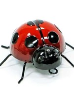 Splash *Lg Red Metal Ladybug -Splash