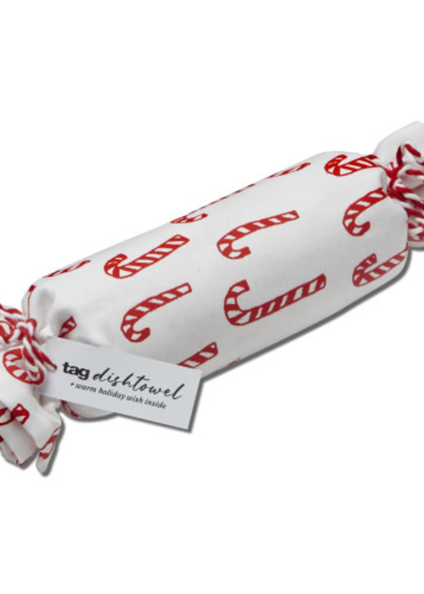 Tag *Candy Cane Cracker Dish Towel Tag-Design