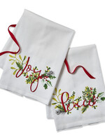 Tag *s/2 Joy & Peace Winter Sprig Guest Towel Tag-Design