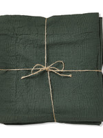 Tag *s/4 Green Threads Slub Napkins-Tag