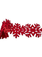 Tag *Red Snowflake Table Runner-Tag