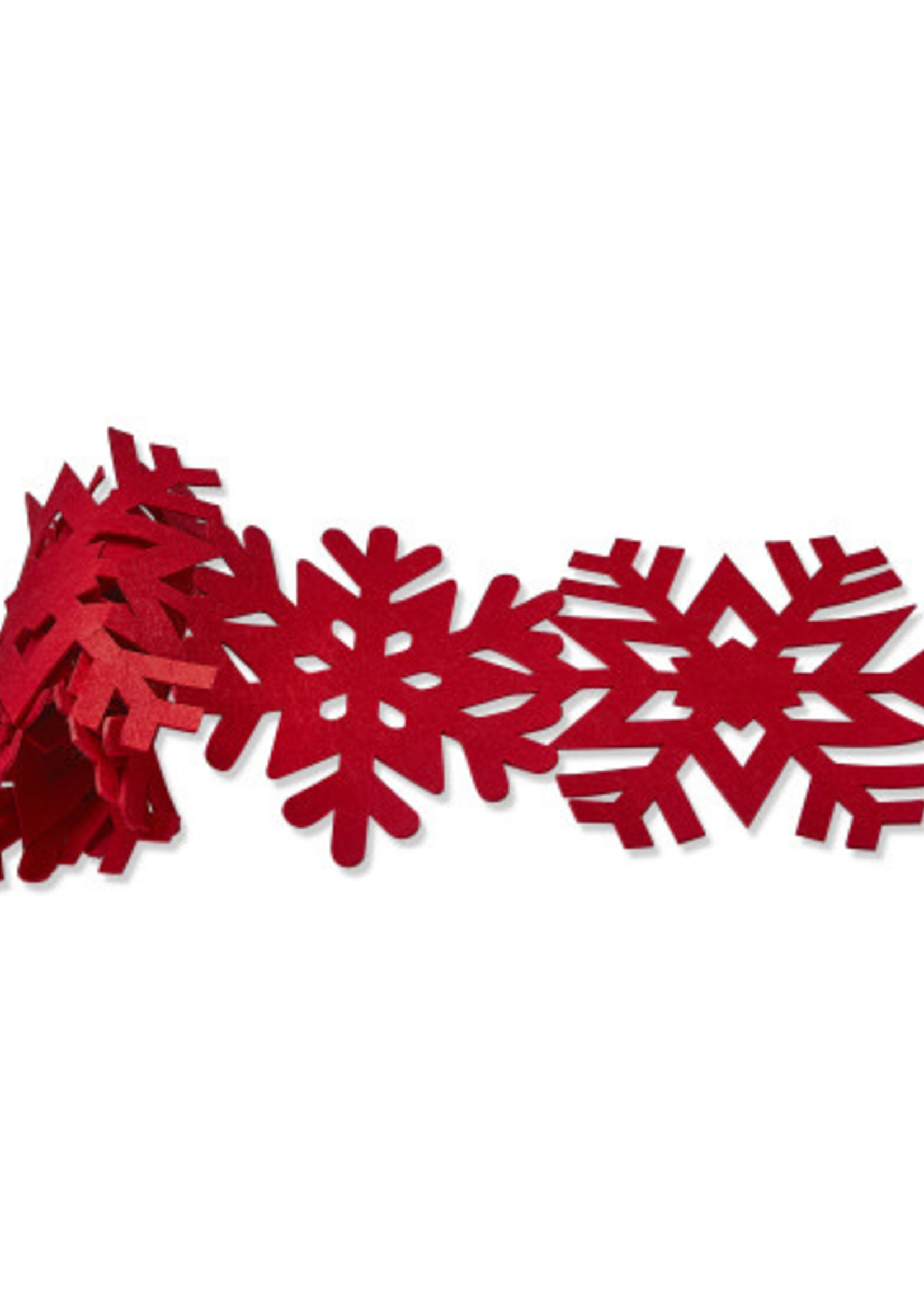 Tag *Red Snowflake Table Runner-Tag