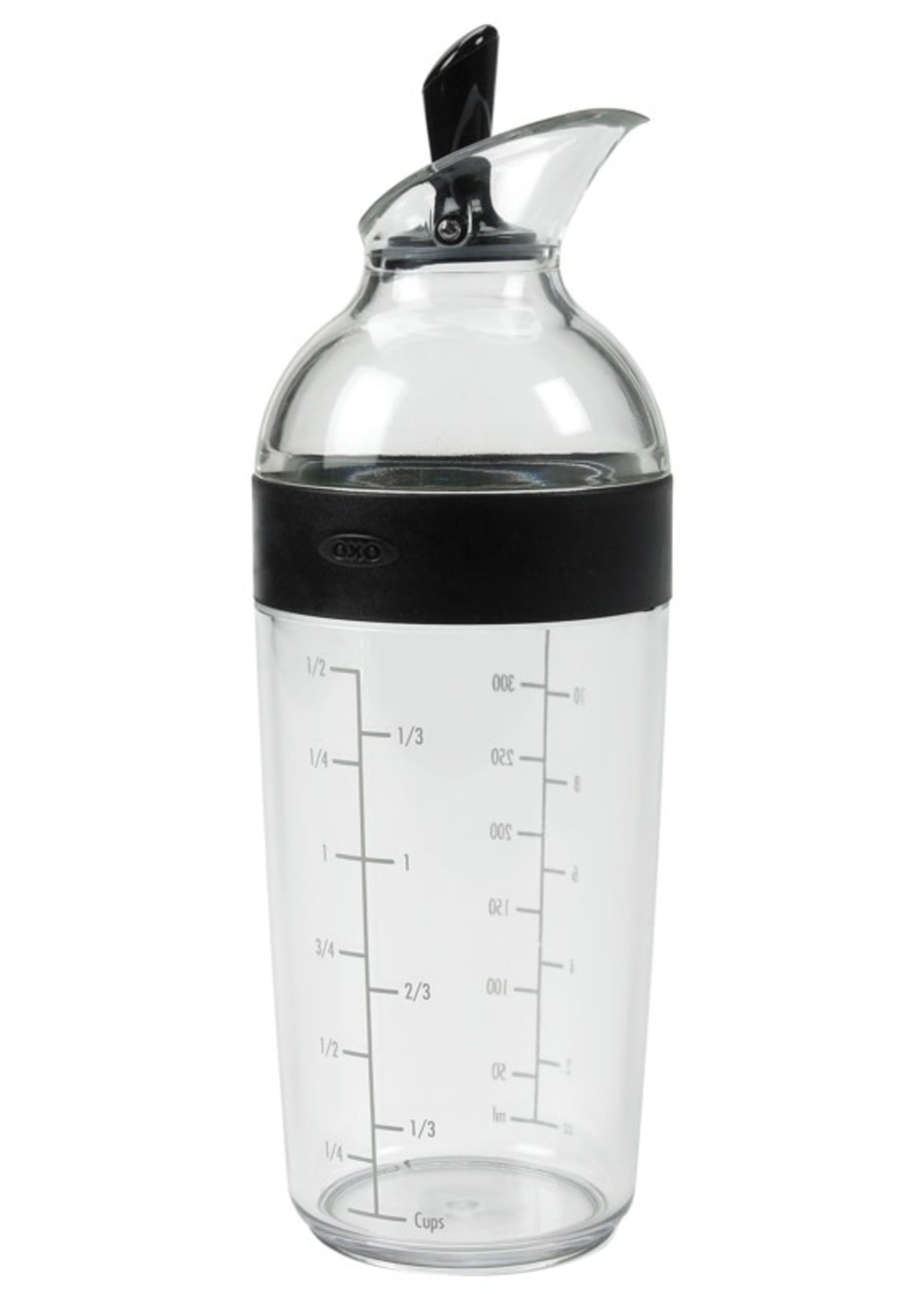 OXO *12oz Black Salad Dressing Bottle OXO-Danesco