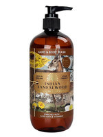 English Soap Co. *500ml Indian Sandalwood Hand & Body Wash English-Design