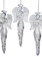 CandyM *6" Glass Angel Ornament-Candym*