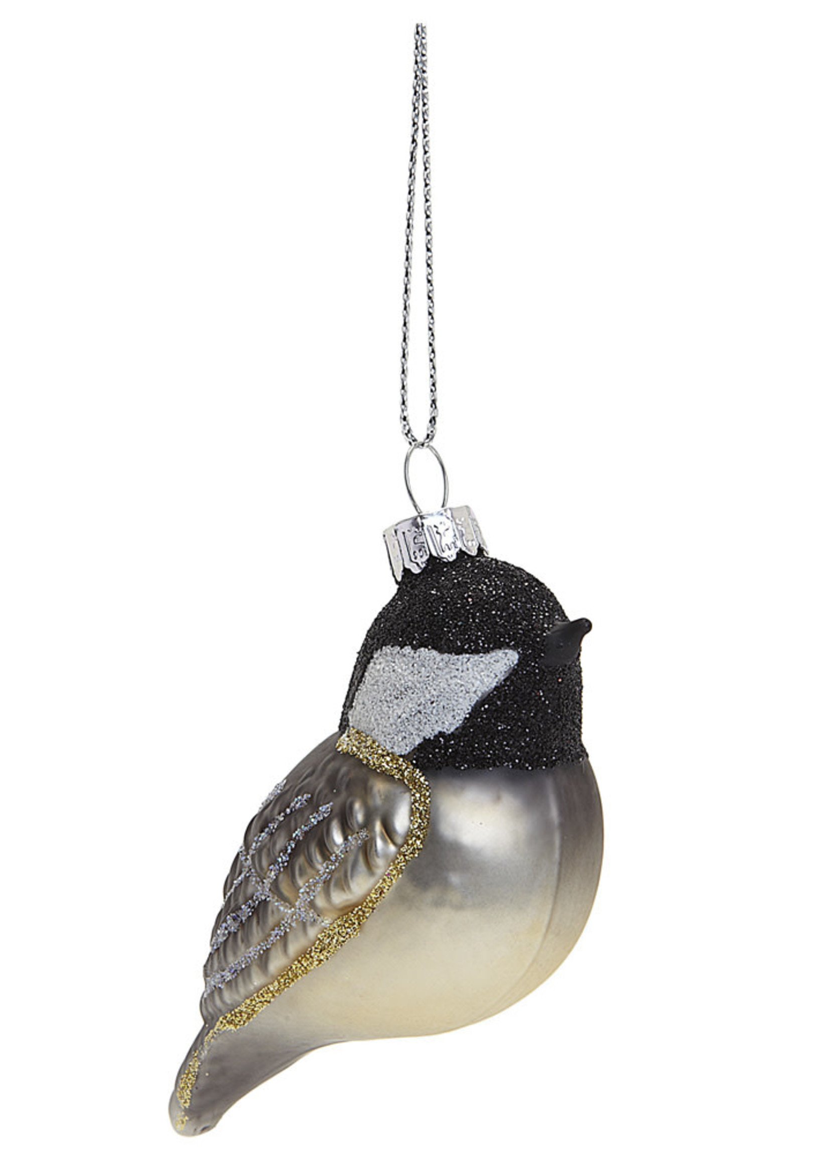 Abbott *Glass Chickadee Ornament-Abbott*