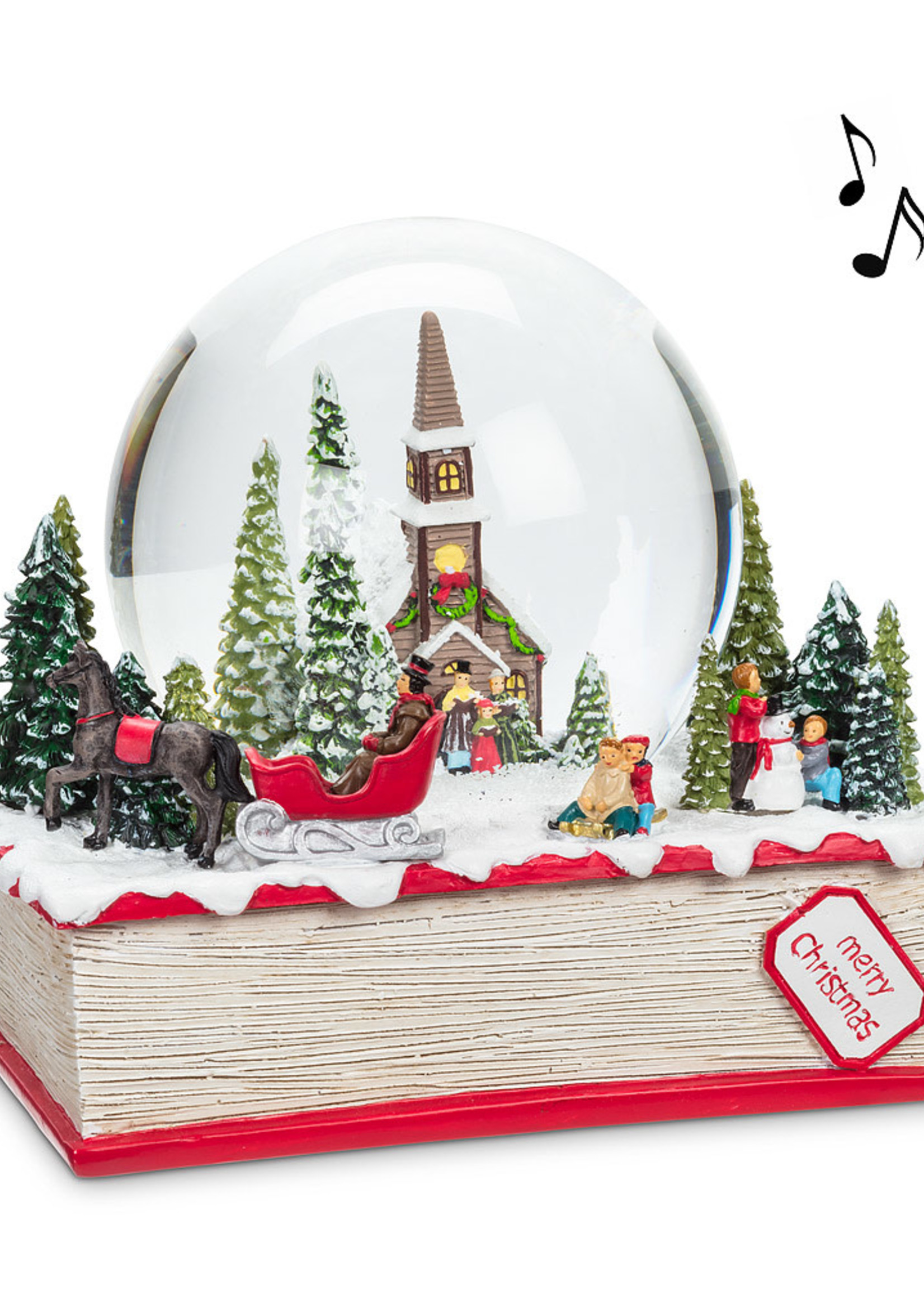 Abbott *Storybook Snow Globe w/Music-Abbott*