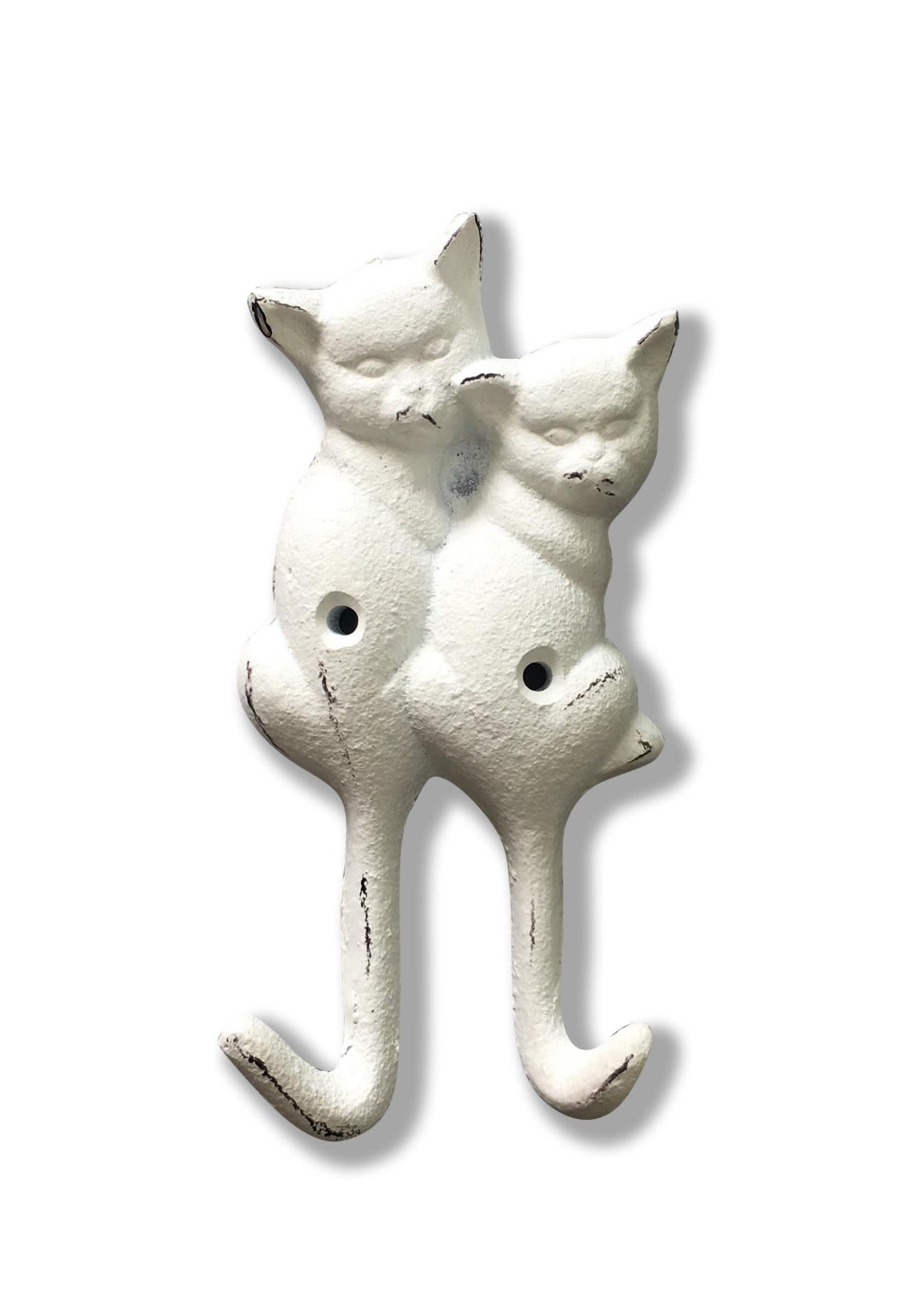 Nach *White Twin Cats Hook-NACH