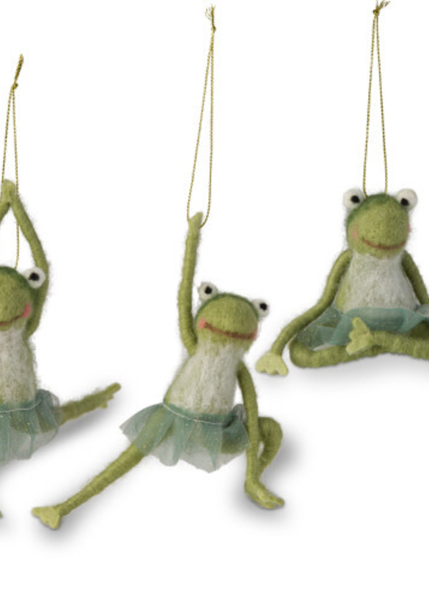 Tag *Wool Frog Ballerina Ornament Tag-Design*