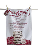 Tag *White Peppermint Bark Recipe Tea Towel Tag-Design