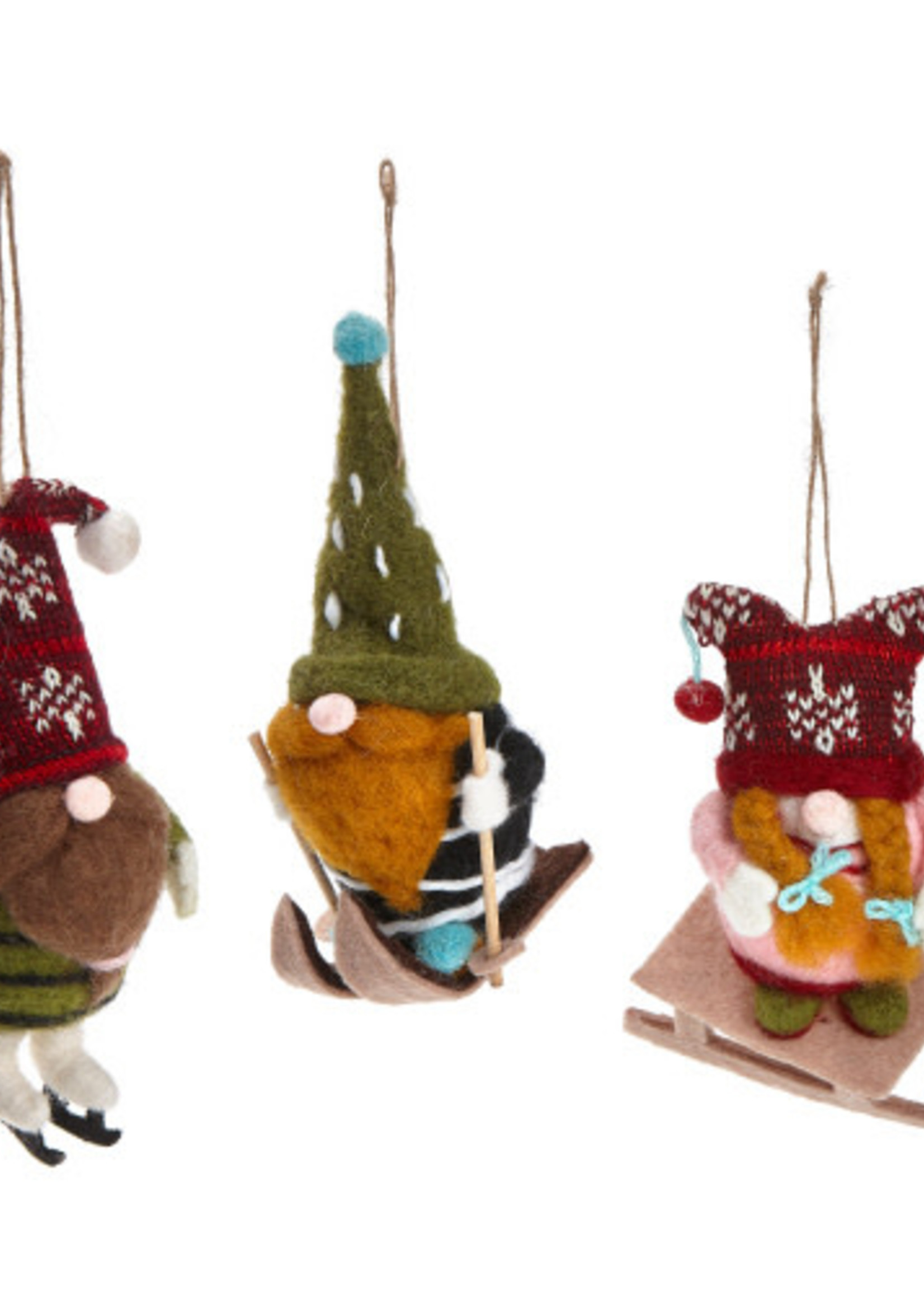 Tag *Asst'd Felt Gnome Ornament Tag-Design*