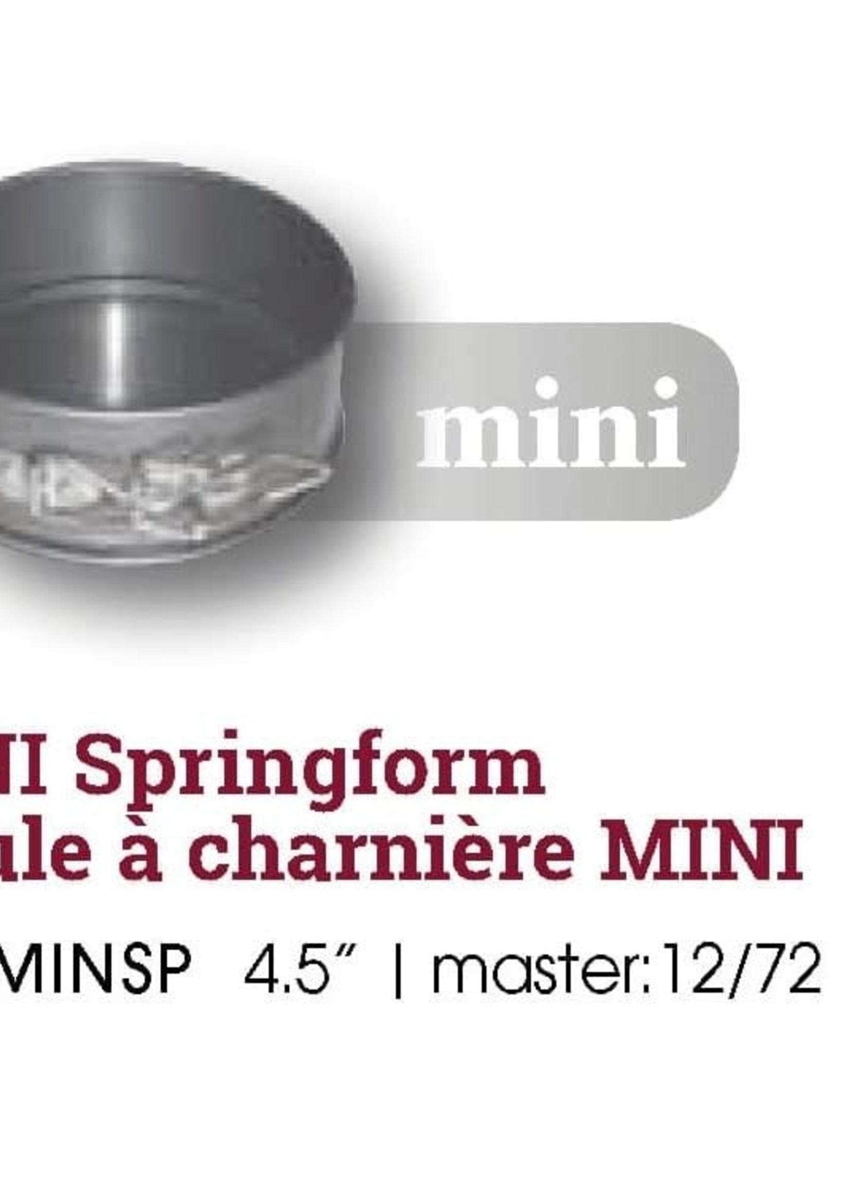 La Patisserie *4.5" mini N/S Springform Pan-Orly