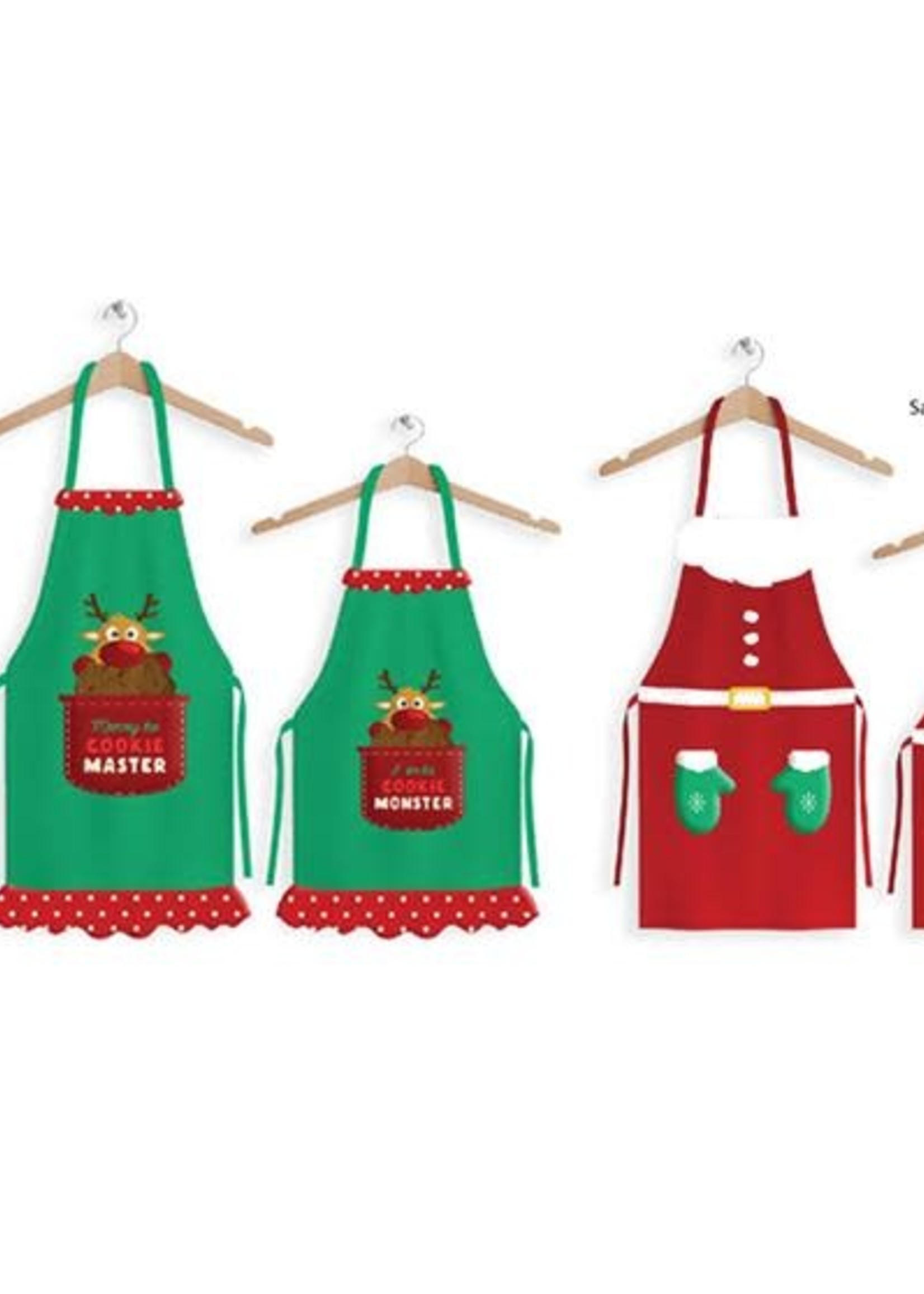 Splash *Asstd Mommy and Me Christmas Apron Set-Splash