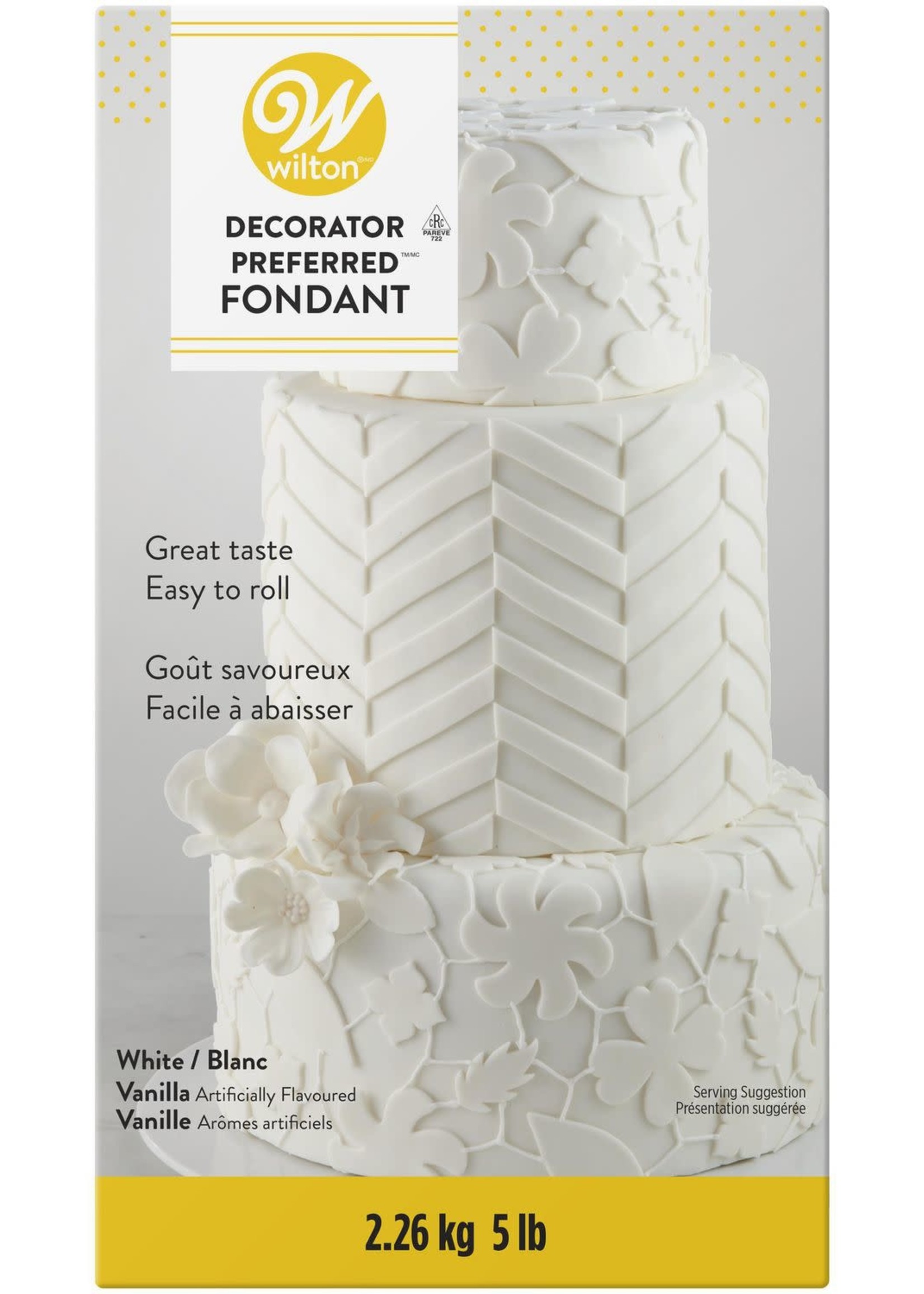 Wilton *5lb White Fondant-Wilton